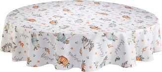 Grateful Patch 70 Round Tablecloth