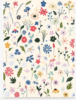 Eleanor Stuart Florals Floral-print Wrapping Paper Pack of Five
