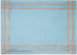 French Home Laguiole Boulevard Jacquard Stripe Linen Tablecloth-AA