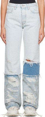 Blue Layered Jeans-AA