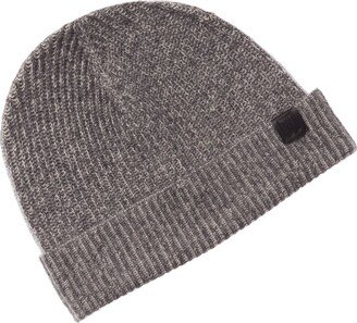 Plaited Ribbed Cashmere Beanie