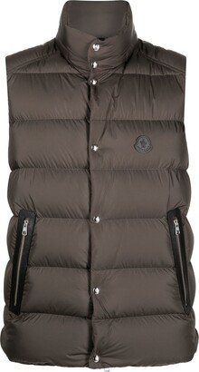 Logo-Patch Padded Gilet-BB