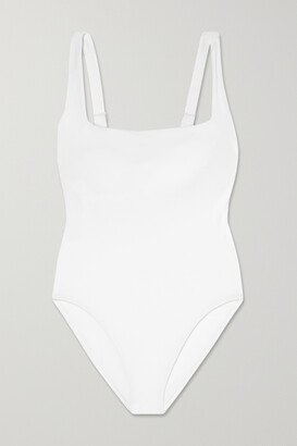 D-g The Square Recycled Underwired Swimsuit - White