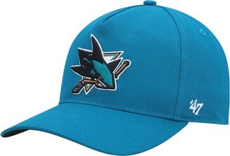 Men's Teal San Jose Sharks Primary Hitch Snapback Hat