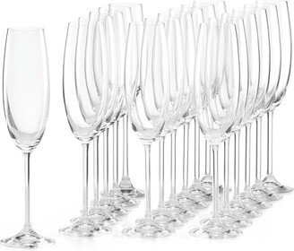 Tuscany Classics Party Flutes, Set of 18