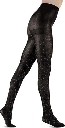 LECHERY European Made Dotted Ring Tights