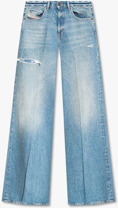 1978 Distressed Flared Jeans
