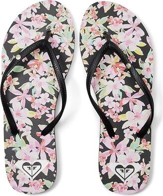 Bermuda Print (Black/Purple) Women's Sandals