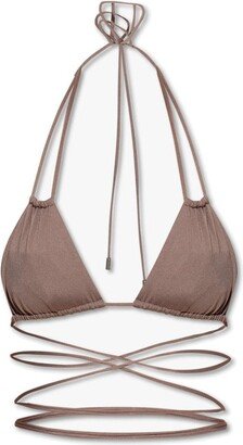 Halterneck Wrap Around Bikini Top