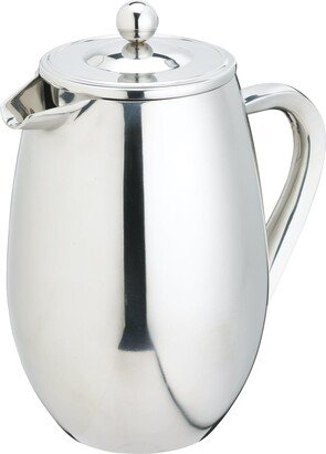 Stainless Steel 3 Cup Double Walled Cafetiere Silver