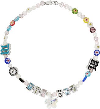 Multicolor 'La Beaded Choker' Necklace