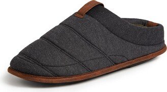 Men's Ashton Quilted Memory Foam Jersey Clog Slipper