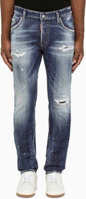 Washed skinny jeans-AE