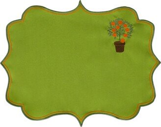 Km Home Collection Sicily Cotton Placemats Set Of 2