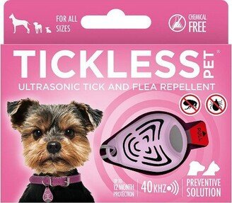 Tickless Natural Flea & Tick Repellent for All Dog Sizes - Pink