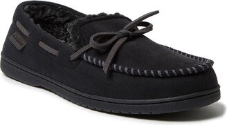 Men's Toby Microsuede Moccasin Slippers with Tie