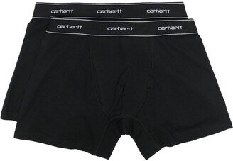 Two-Pack Logo-Print Waistband Boxers