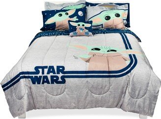 Star Wars Hello Grogu 8-Pc. Full Comforter Set