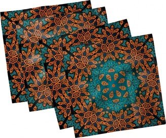 Psychedelic Set of 4 Napkins, 18 x 18