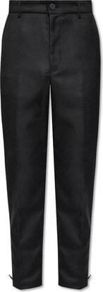 Straight-Leg Cropped Chino Trousers