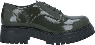 EPOCHE' XI Lace-up Shoes Military Green