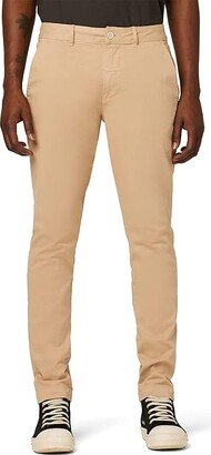 Classic Slim Straight Chino in Mocha (Mocha) Men's Casual Pants