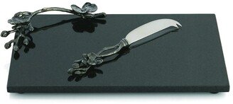 Black Orchid Cheese Board with Knife