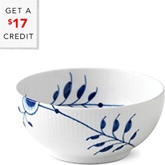 Blue Fluted Mega Bowl With $17 Credit