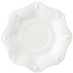 Berry & Thread Whitewash Scallop Saucer