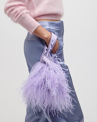 Collection Santorini bag with feathers