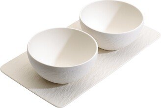 Manufacture Rock Condiment Bowl Set, 3 Pieces