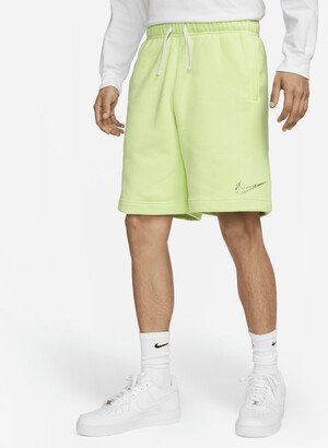 Men's Club Fleece Shorts in Green