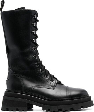 Ride lace-up boots