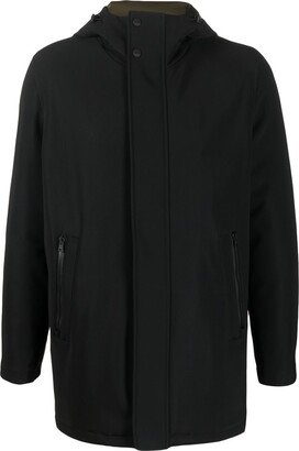 Metropolitan hooded parka coat