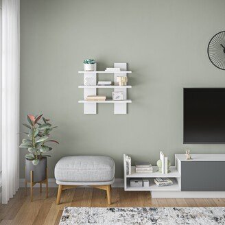 Ada Home Decor Waco Modern Wall Shelf