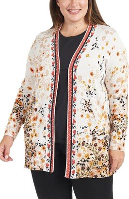 Floral Pattern Cardigan