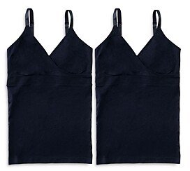 Nursing Crossover Camis, Set of 2