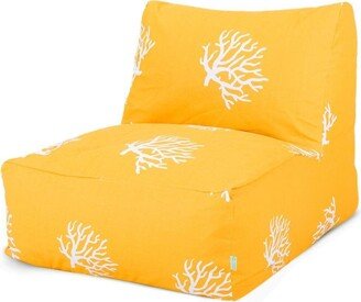 Coral Pattern Bean Bag Lounger Chair