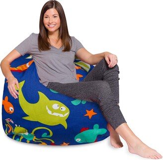 Posh Creations Bean Bag Chair for Kids-AI