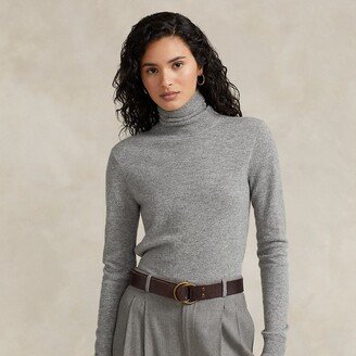 Slim Fit Cashmere Turtleneck-AA