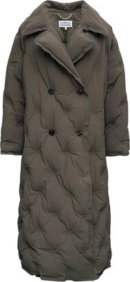 Double Breasted Padded Coat