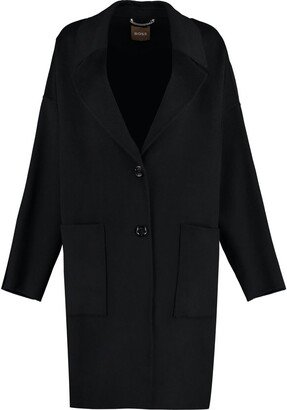 Boss Hugo Boss Single-Breasted Coat