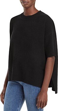 C By Bloomingdale's Cashmere C by Bloomingdale's Short Sleeve Cashmere Sweater - 100% Exclusive