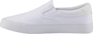 Womens Clipper Slip On Sneakers Shoes Casual - White - Size 10 W