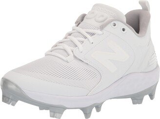 Men's Fresh Foam 3000V6 Low Molded Baseball Cleats White/Grey Medium 9