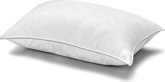 Ella Jayne White Down Pillow, with MicronOne Dust Mite, Bedbug, and Allergen-Free Shell, Soft, Stomach Sleeper - Silver