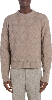 Intreccio 3D Knit Wool Blend Sweater