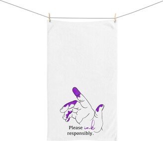 Inky Fingers Hand Towel Fountain Pen - Please Ink Responsibly