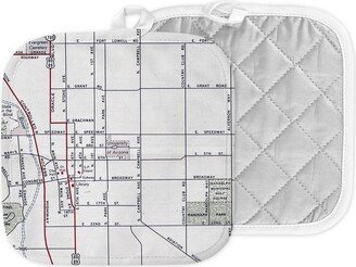 University Of Arizona Map Hot Pad - Pot Holder Gift