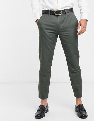 cliftro dyed cotton cropped pants